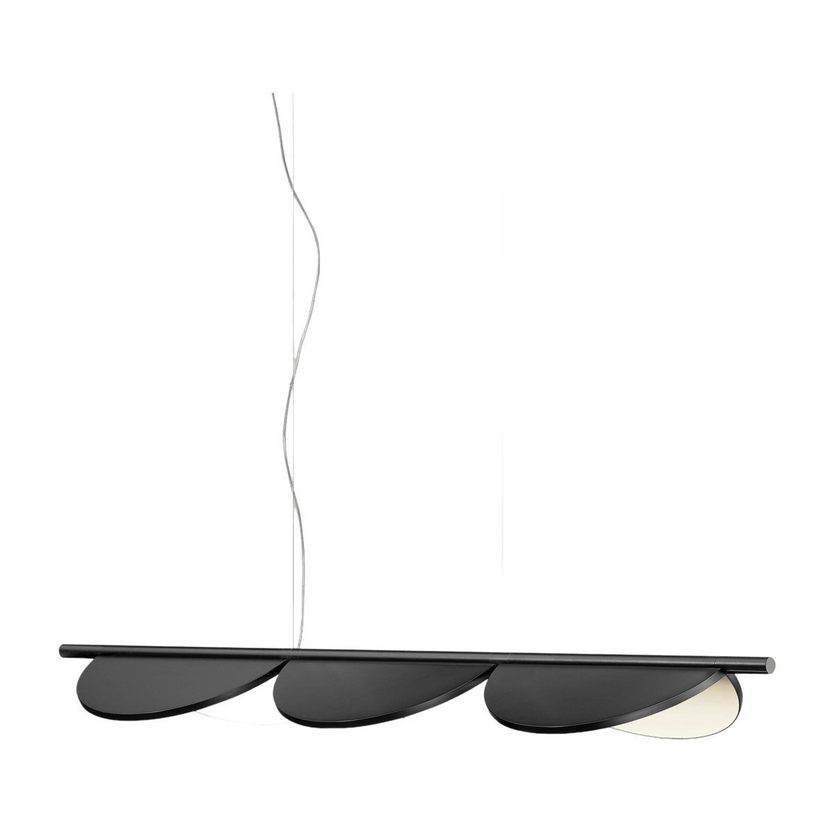 Suspension design anthracite Almendra Linear S3 - Flos - The Cool Republic