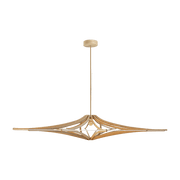 Suspension Design blanche XL 160cm câble lin SINGING BRUT - RIF - The Cool Republic