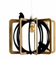 Suspension Design bois 36cm CAGE AUX OISEAUX - RIF - The Cool Republic