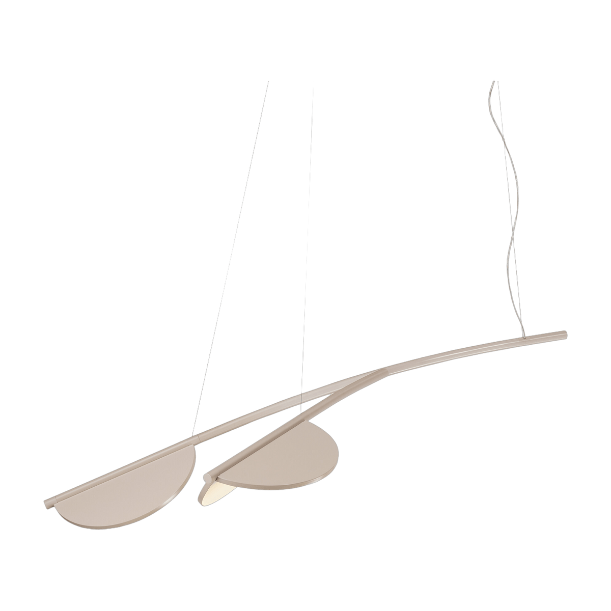 Suspension design courte nude Almendra Organic S2 - Flos - The Cool Republic