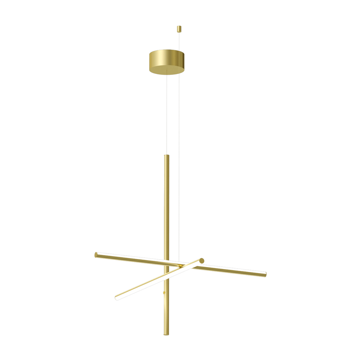 Suspension design en acier anodisé champagne s1 Coordinates - Flos - The Cool Republic
