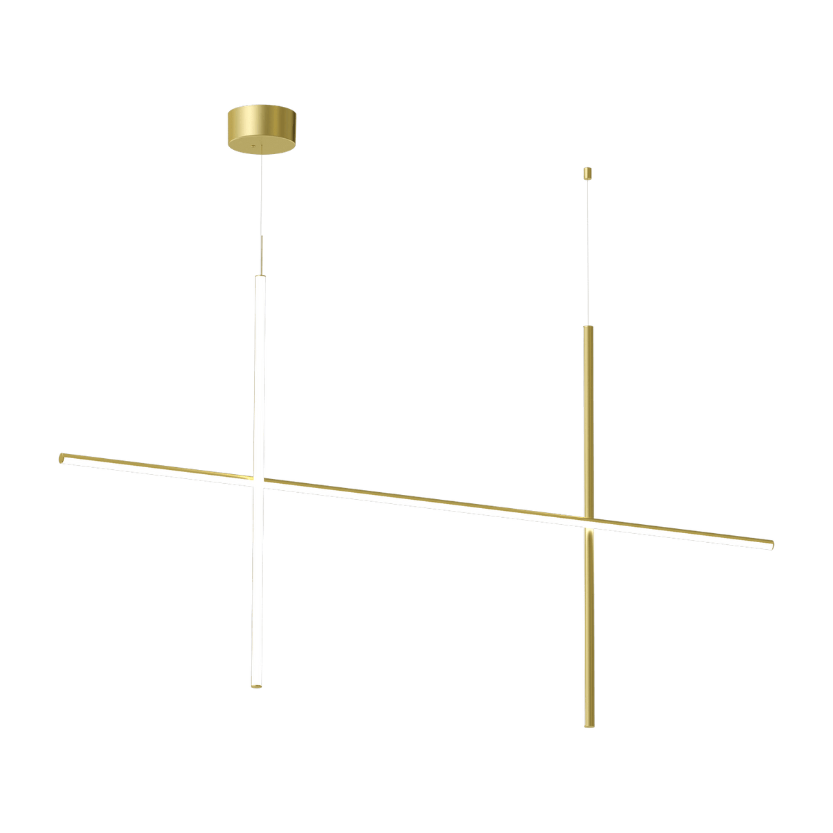 Suspension design en acier anodisé champagne s2 Coordinates - Flos - The Cool Republic