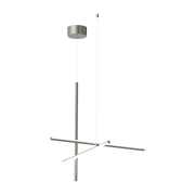 Suspension design en acier argenté s1 Coordinates - Flos - The Cool Republic
