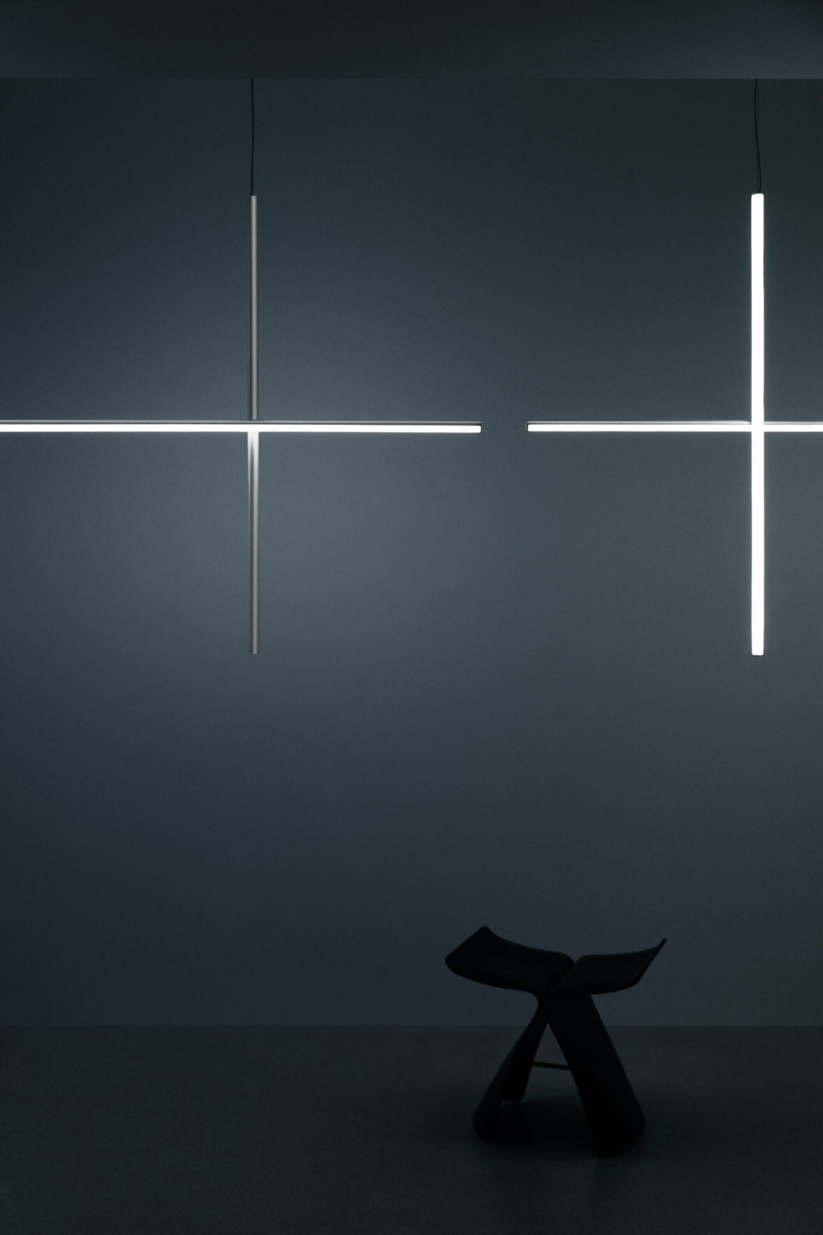 Suspension design en acier argenté s2 Coordinates - Flos - The Cool Republic