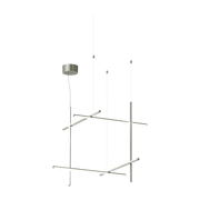 Suspension design en acier argenté s3 Coordinates - Flos - The Cool Republic