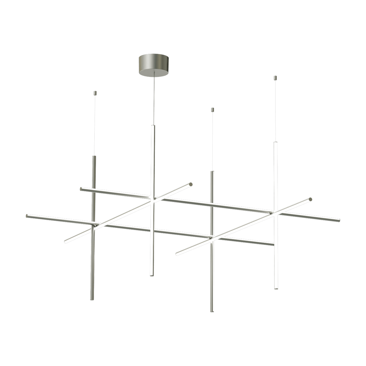 Suspension design en acier argenté s4 Coordinates - Flos - The Cool Republic