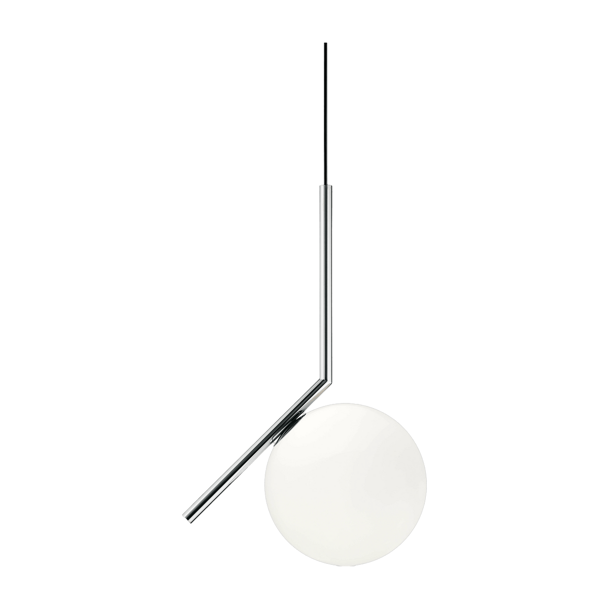 Suspension design en acier chromé 317 cm IC - Flos - The Cool Republic