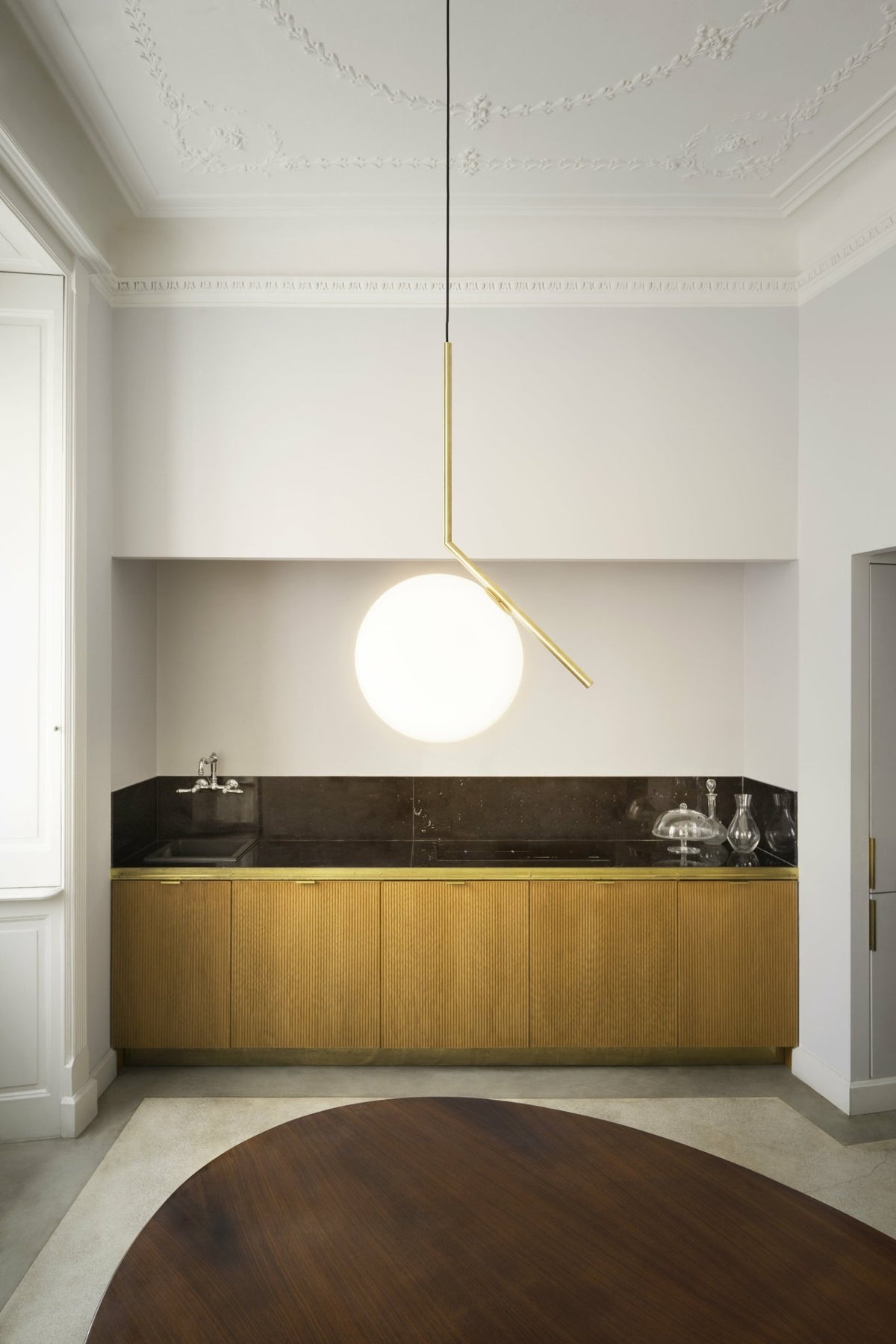 Suspension design en acier chromé 340 cm IC - Flos - The Cool Republic