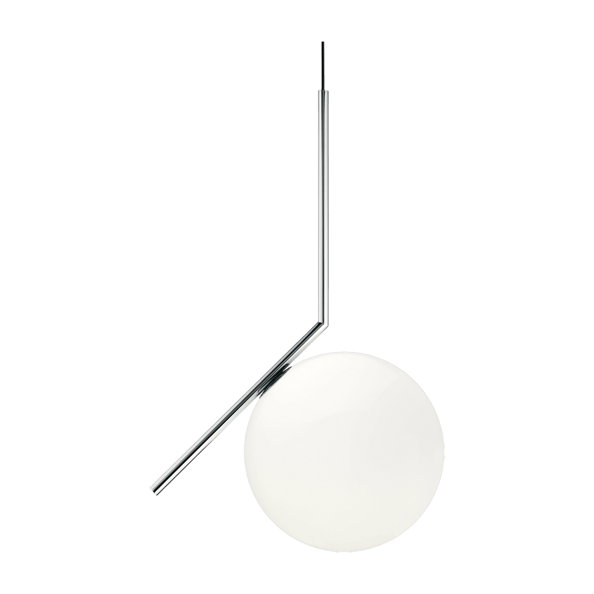 Suspension design en acier chromé 340 cm IC - Flos - The Cool Republic