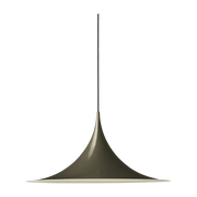 Suspension design en acier marron noir brillant 47cm Semi - Gubi - The Cool Republic