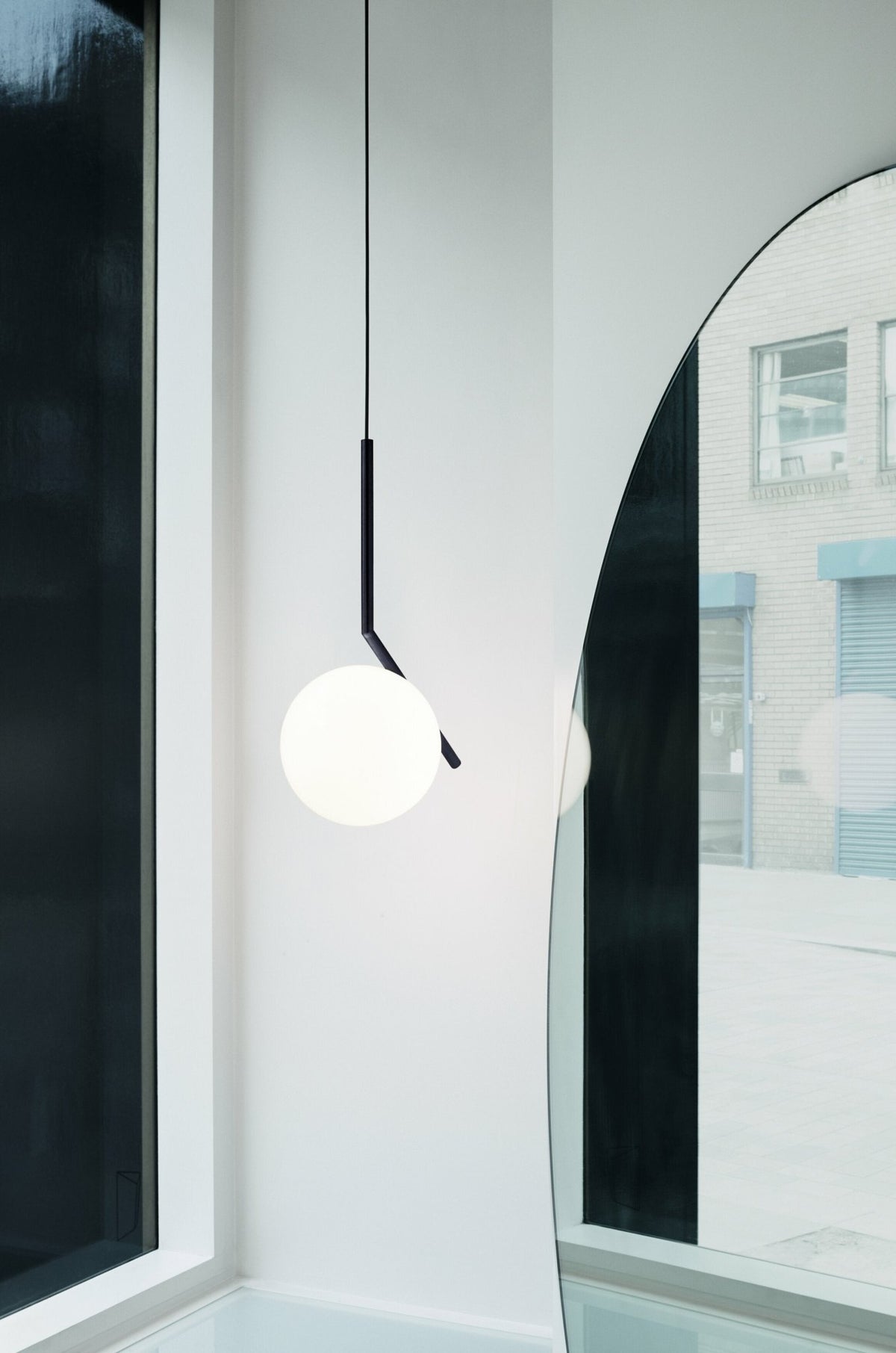 Suspension design en acier noir 317 cm IC - Flos - The Cool Republic