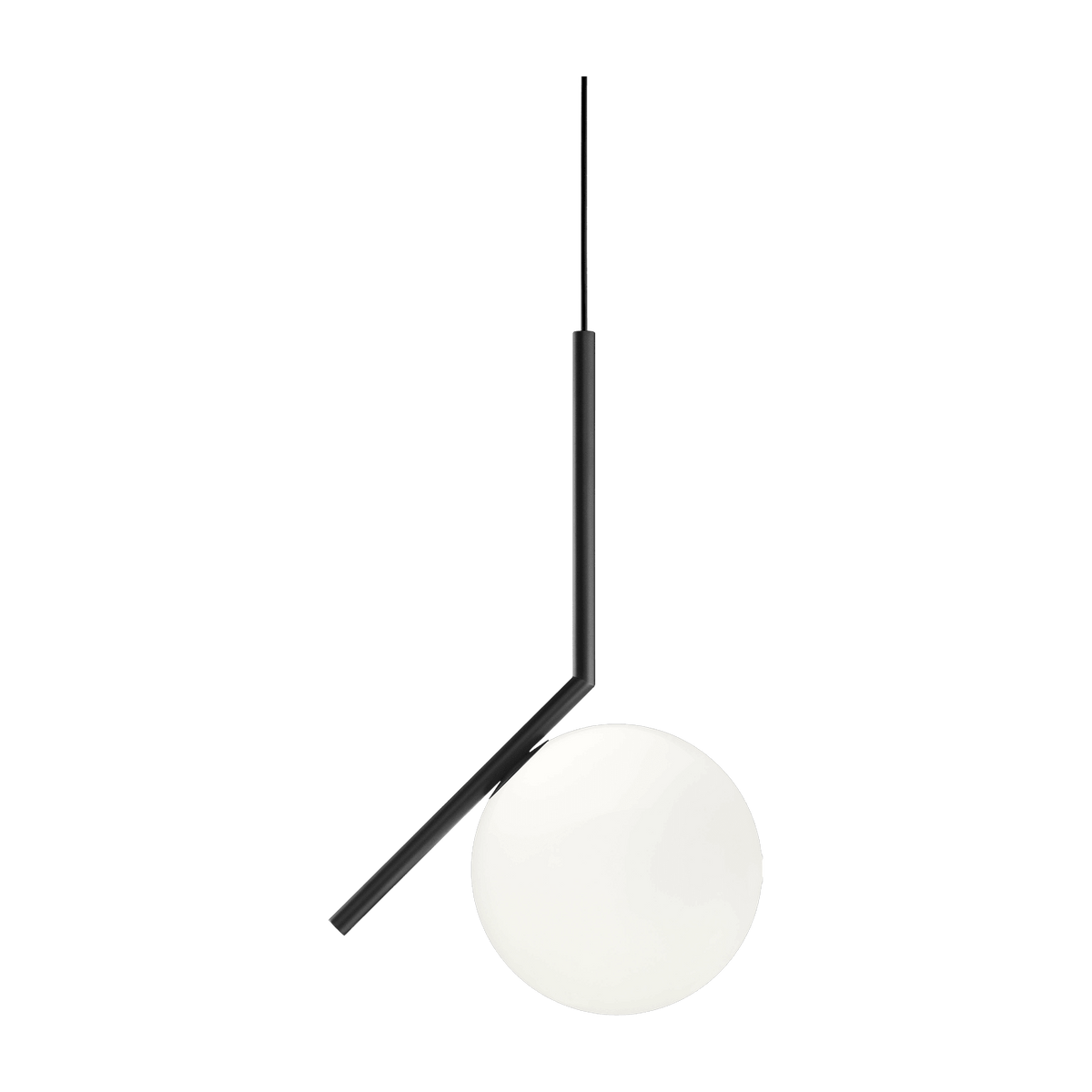 Suspension design en acier noir 317 cm IC - Flos - The Cool Republic