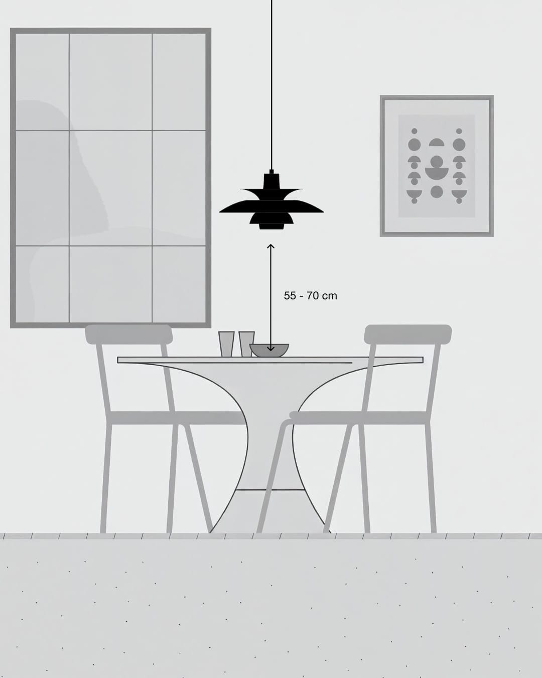 Suspension design en acrylique opalin bleu clair 32cm Ph 5 320 - Louis Poulsen — vue 16