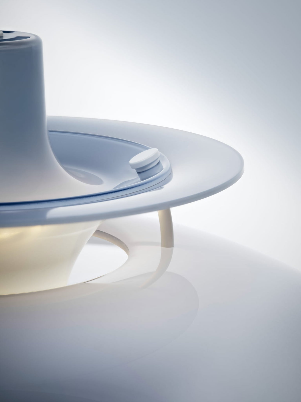 Suspension design en acrylique opalin bleu clair 32cm Ph 5 320 - Louis Poulsen — vue 3