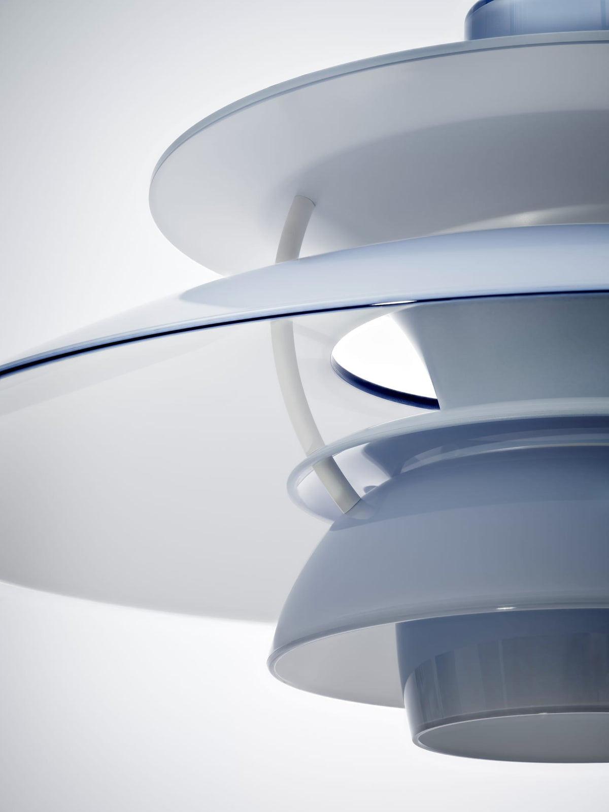 Suspension design en acrylique opalin bleu clair 32cm Ph 5 320 - Louis Poulsen — vue 9