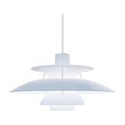 Suspension design en acrylique opalin bleu clair 32cm Ph 5 320 - Louis Poulsen