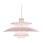 Suspension design en acrylique opalin rose 32cm Ph 5 320 - Louis Poulsen
