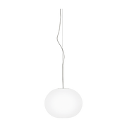 Suspension design en verre opalin 27 x 33 cm Glo-Ball - Flos - The Cool Republic