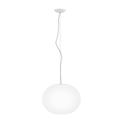 Suspension design en verre opalin 36 x 45 cm Glo-Ball - Flos - The Cool Republic