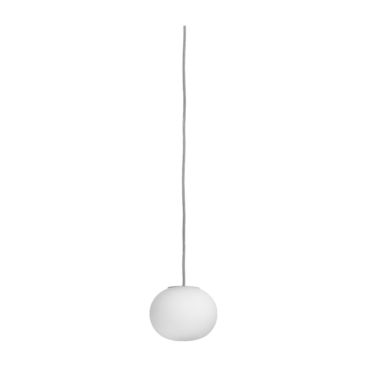 Suspension design en verre opalin 8,5 x 11,2 cm Glo-Ball - Flos - The Cool Republic