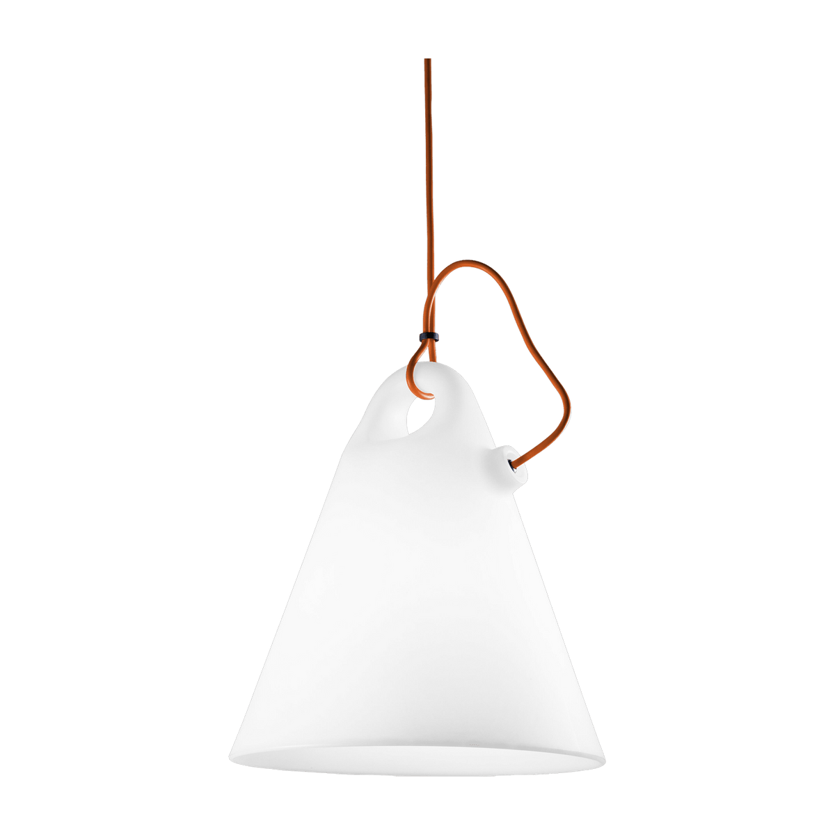 Suspension d'extérieur en polyéthylène blanc 27 x 36 cm Trilly - Martinelli Luce - The Cool Republic