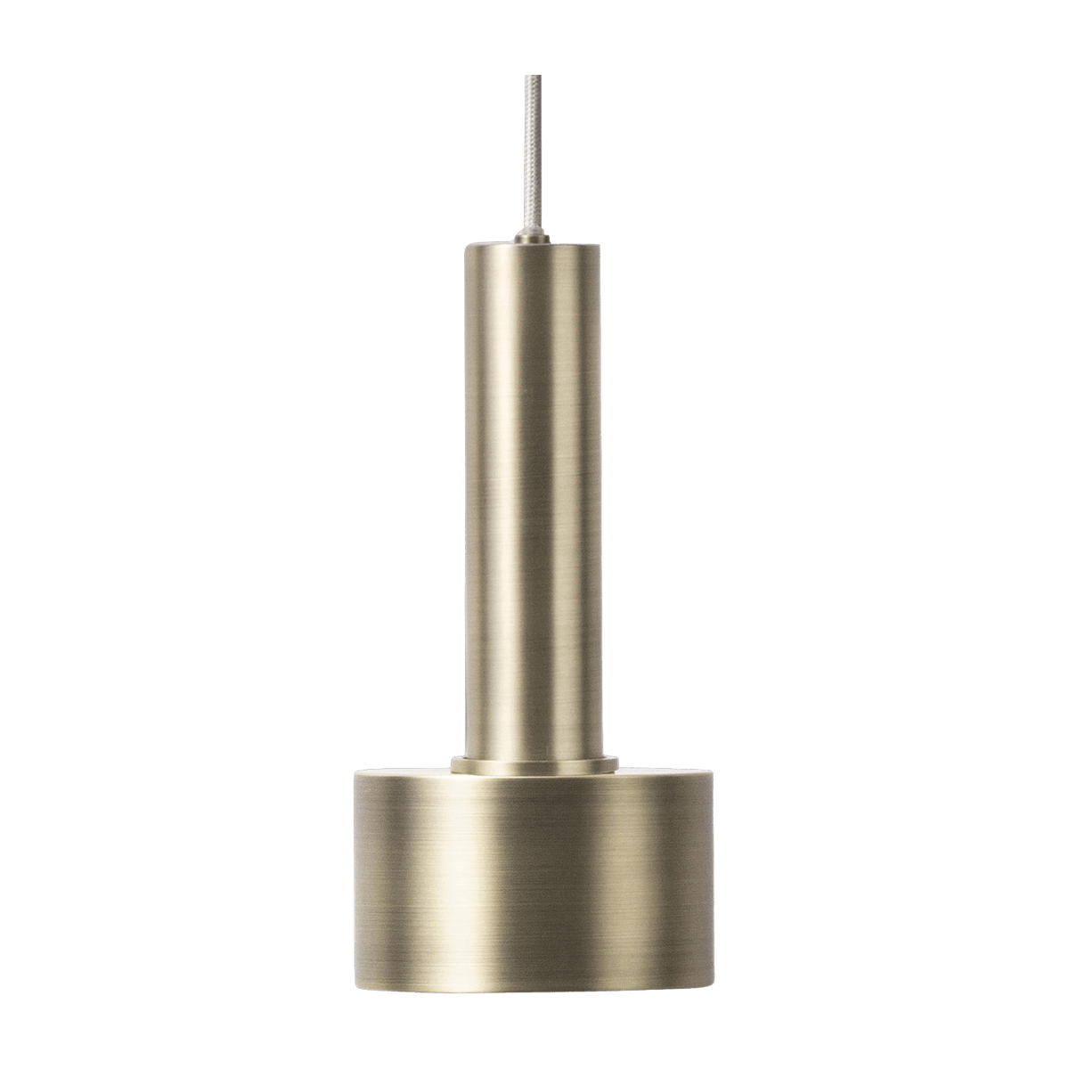 Suspension doré socket high doré Disc Collect - Ferm Living - The Cool Republic