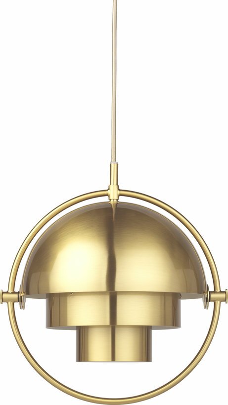 Suspension dorée 28 cm Multi - Lite - Gubi - The Cool Republic