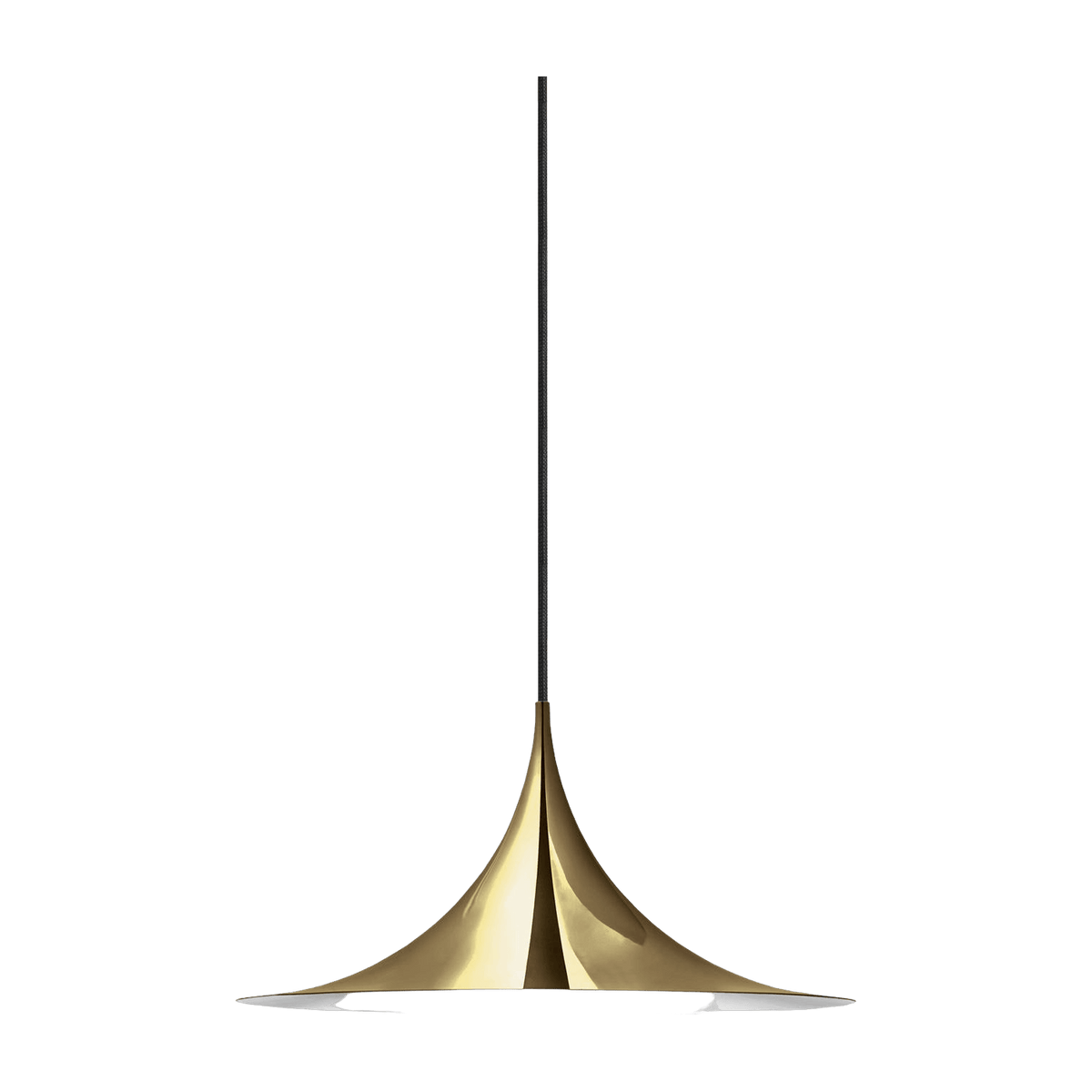 Suspension dorée 30 cm Semi - Gubi - The Cool Republic