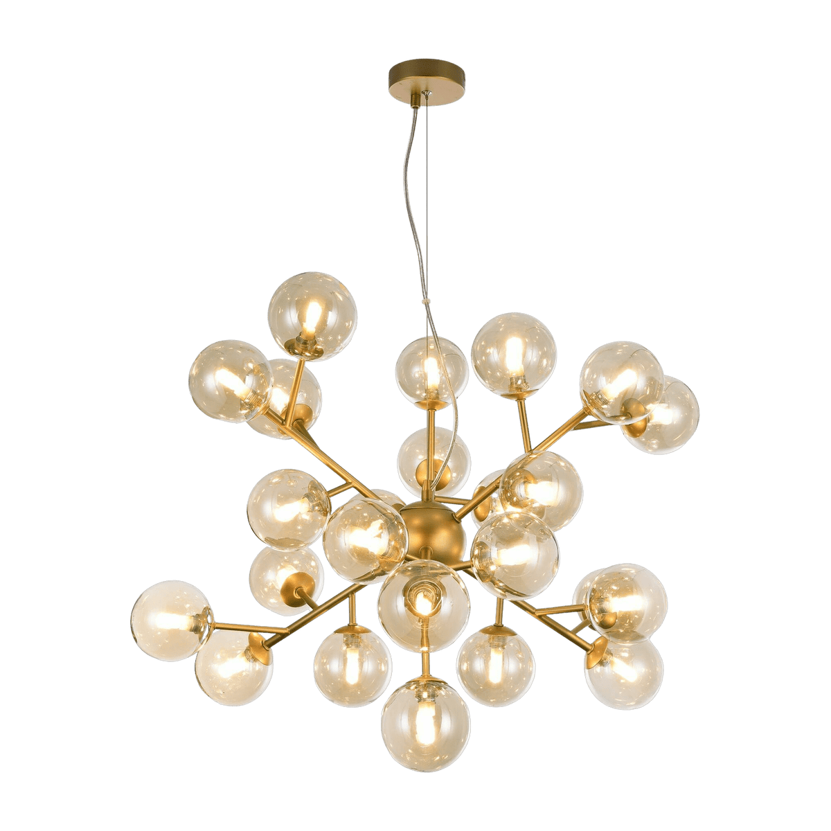 Golden suspension 65 cm Dallas - Maytoni - The Cool Republic