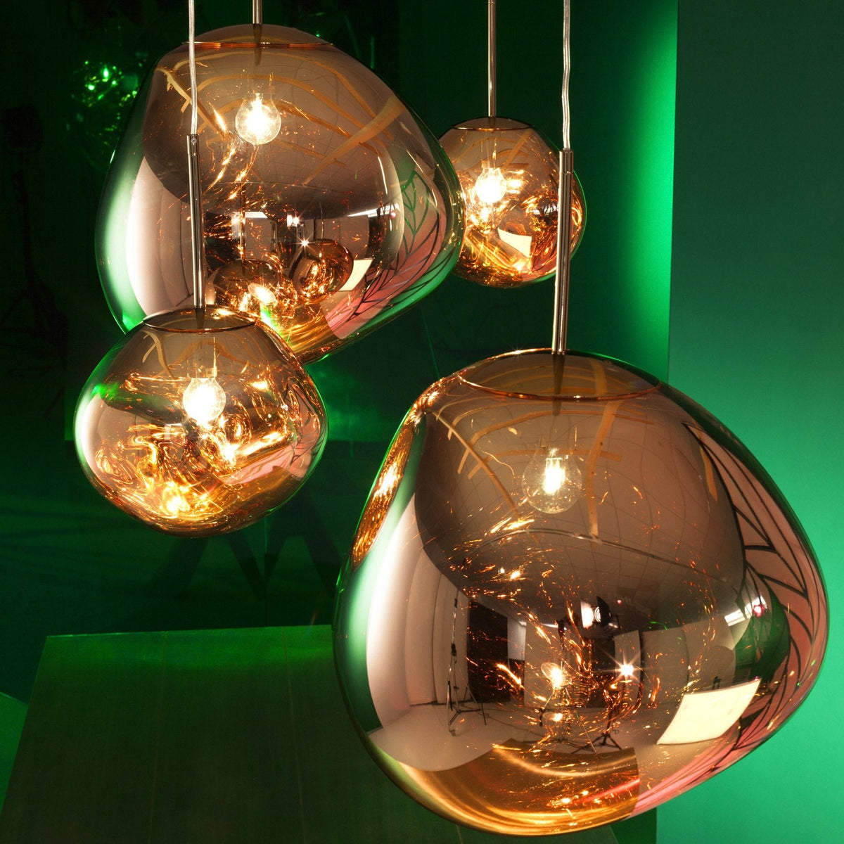 Suspension dorée Melt - Tom Dixon - The Cool Republic