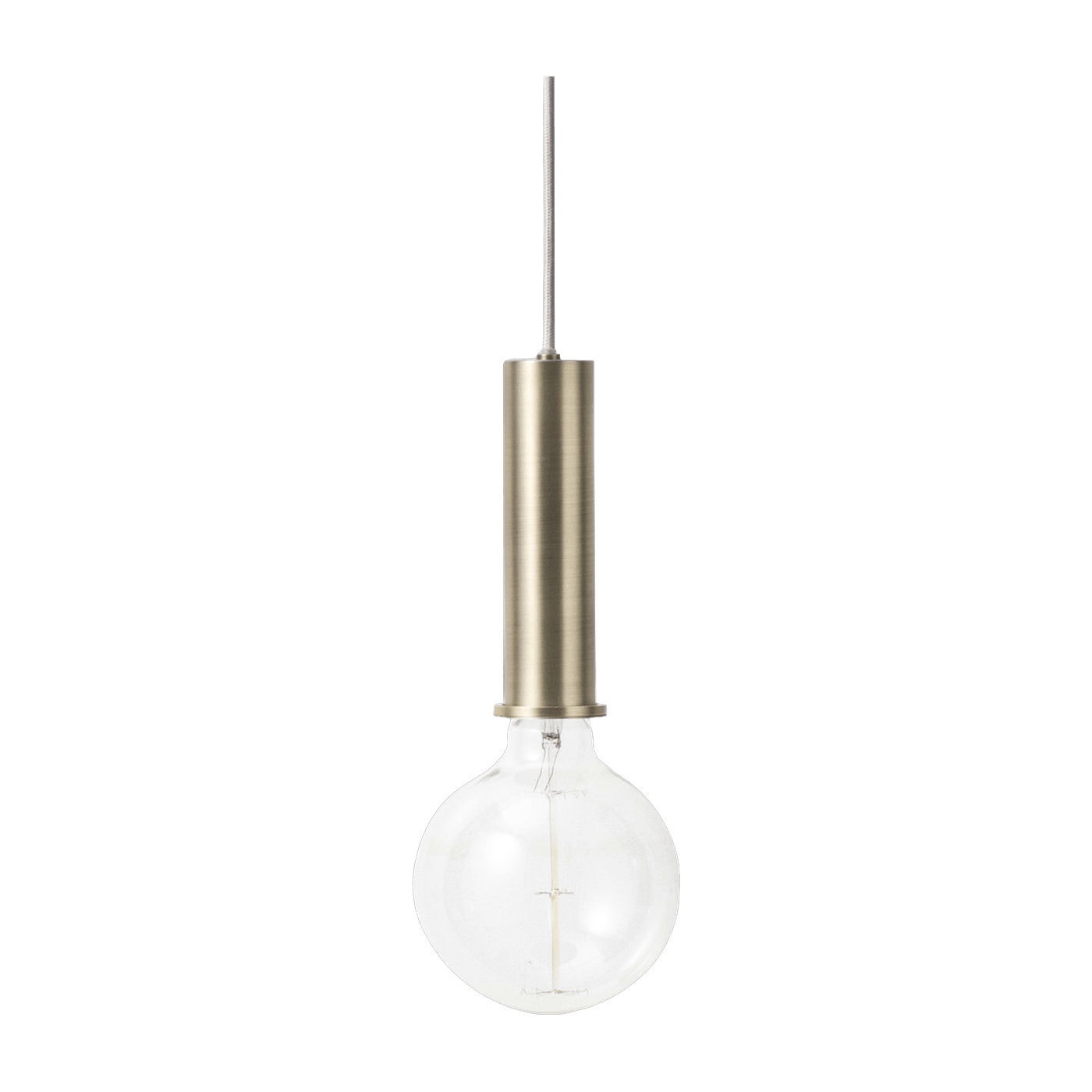 Suspension dorée Socket high - Ferm Living - The Cool Republic