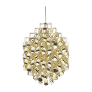 Gold ABS plastic suspension Spiral SP01 - Verpan - The Cool Republic