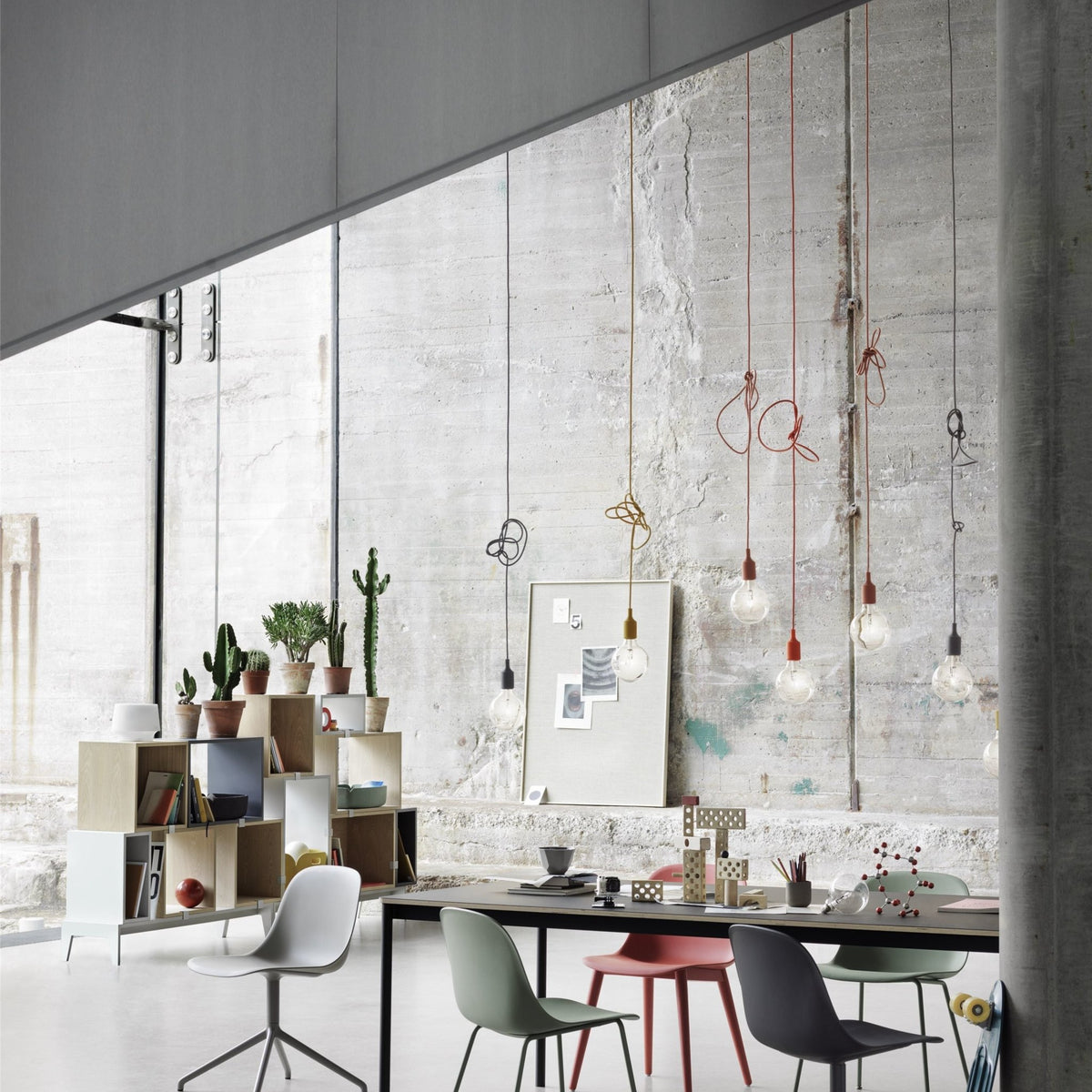 Suspension E27 olive - Muuto - The Cool Republic