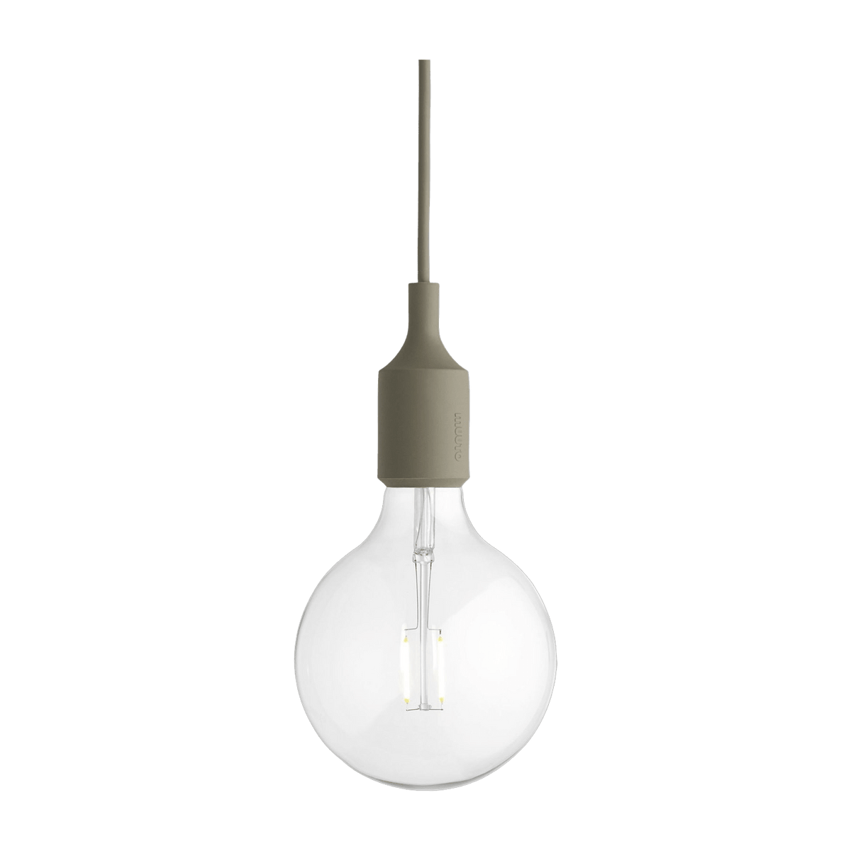 Suspension E27 olive - Muuto - The Cool Republic