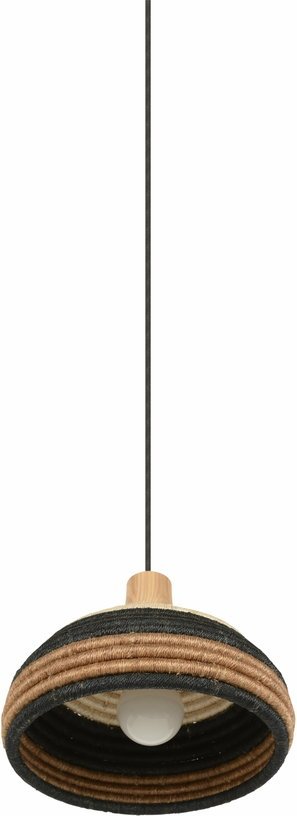 Suspension en abaca tissée marron XS Grass - Forestier - The Cool Republic