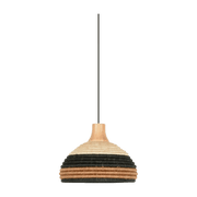 Suspension en abaca tissée marron XS Grass - Forestier - The Cool Republic