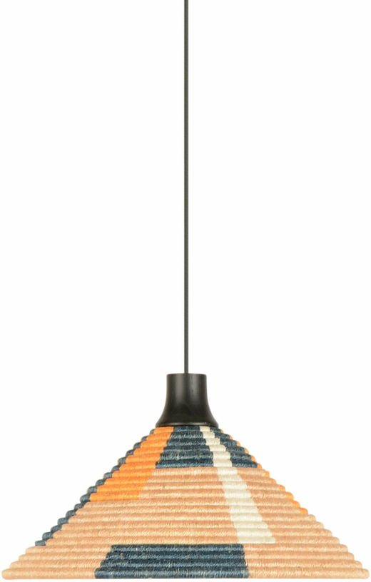 Suspension en abaca tissée sable S Parrot - Forestier - The Cool Republic