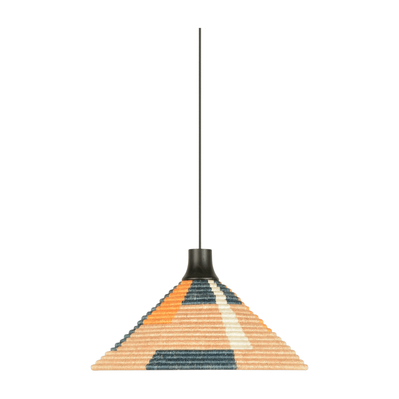 Suspension en abaca tissée sable S Parrot - Forestier - The Cool Republic