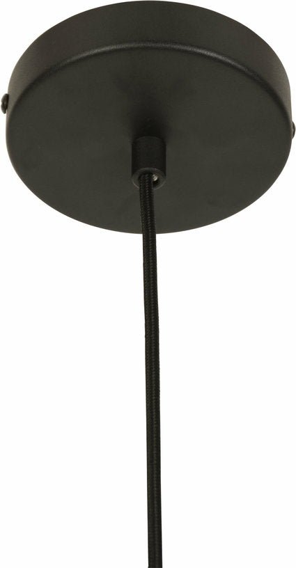 Suspension en abaca tissée verte S Grass - Forestier - The Cool Republic