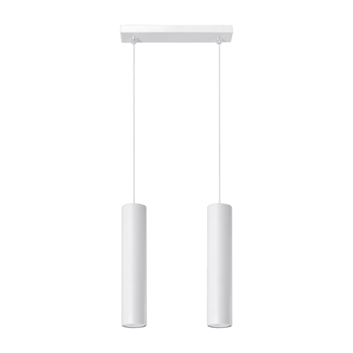 Suspension en acier blanc Lagos 2 - Sollux - The Cool Republic