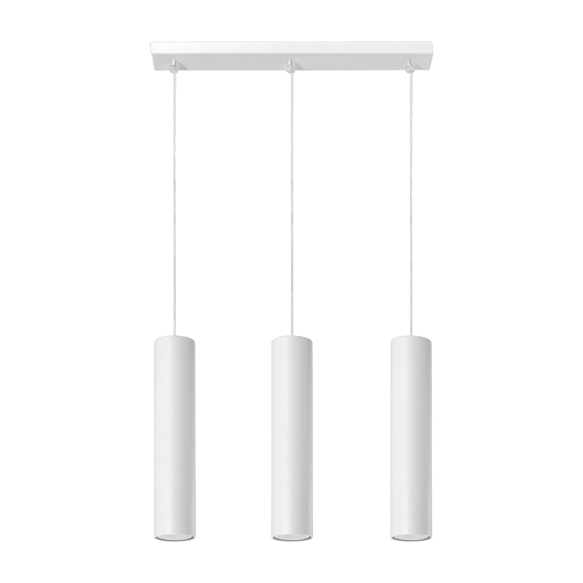 Suspension en acier blanc Lagos 3 - Sollux - The Cool Republic