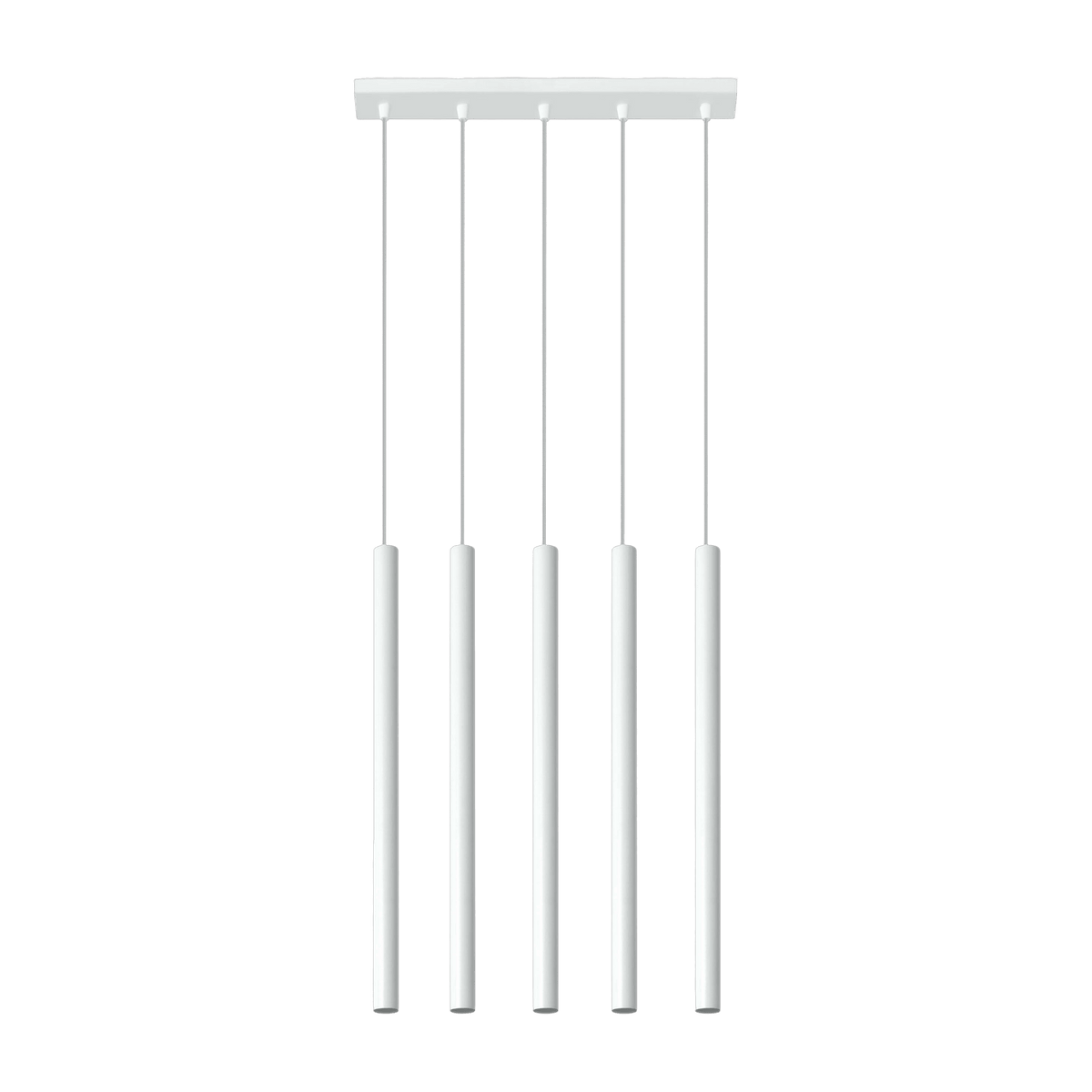 Suspension en acier blanc Pastelo 5 - Sollux - The Cool Republic
