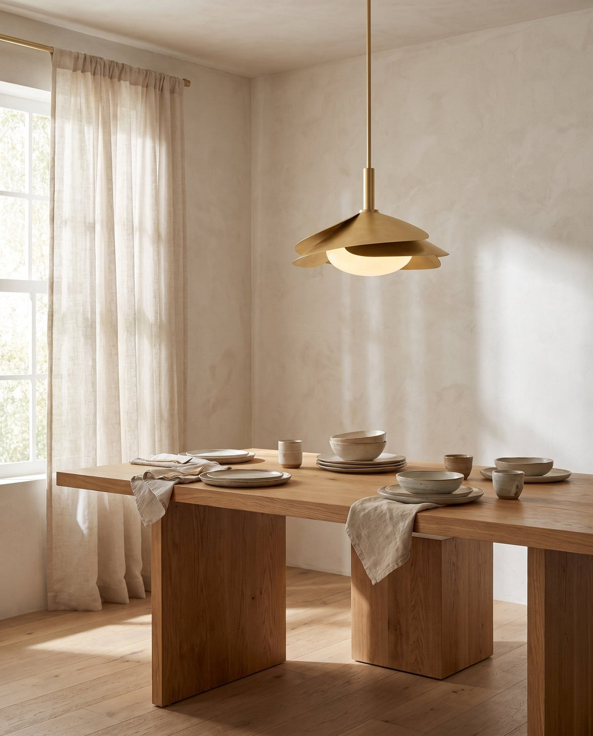 Suspension en acier feuille d'or ancienne 56x44cm Brookhaven - Hudson Valley Lighting - The Cool Republic