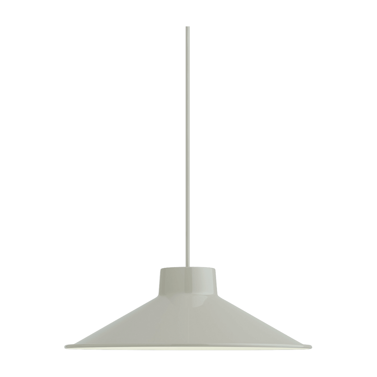 Suspension en Acier grise 36cm Top - Muuto - The Cool Republic