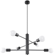 Suspension en acier noir Duomo - Sollux - The Cool Republic