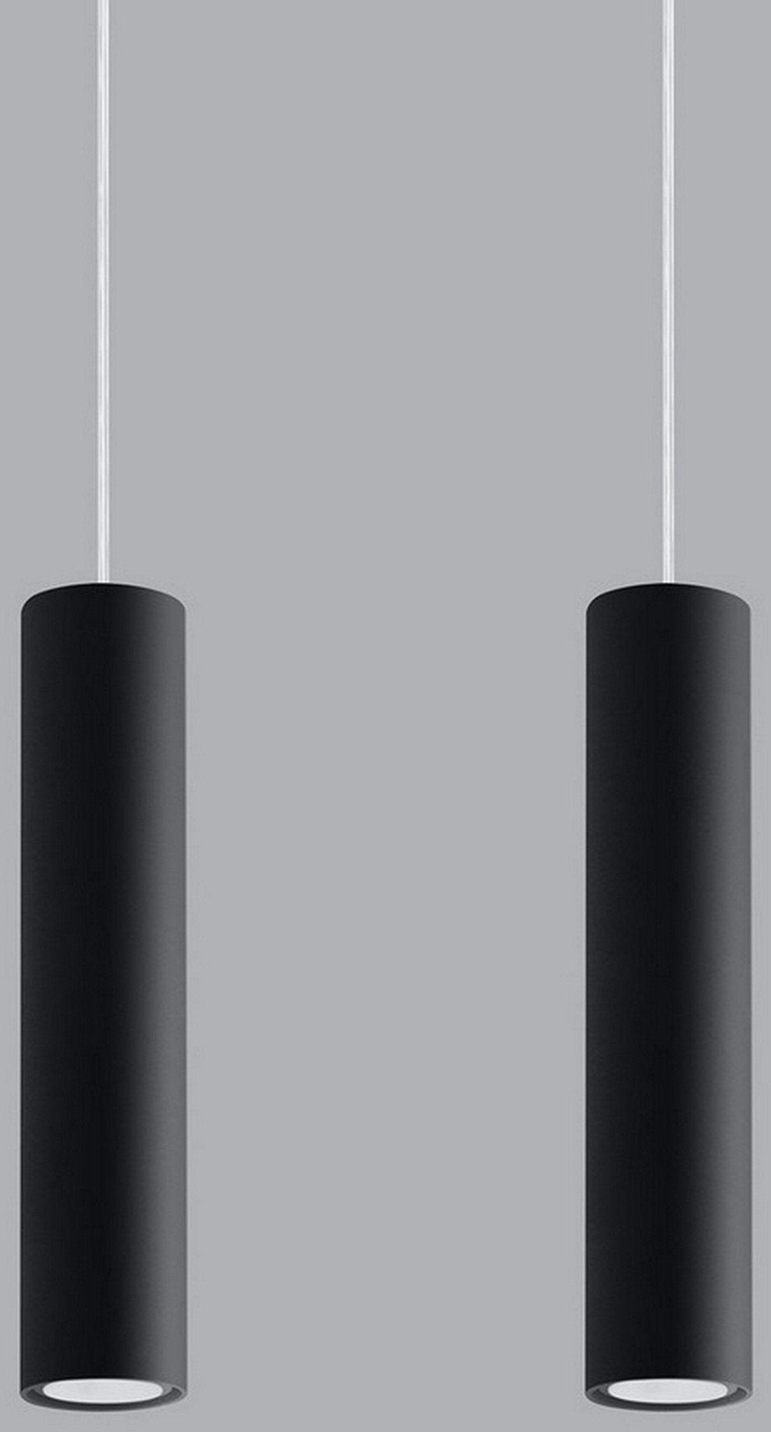 Suspension en acier noir Lagos 2 - Sollux - The Cool Republic