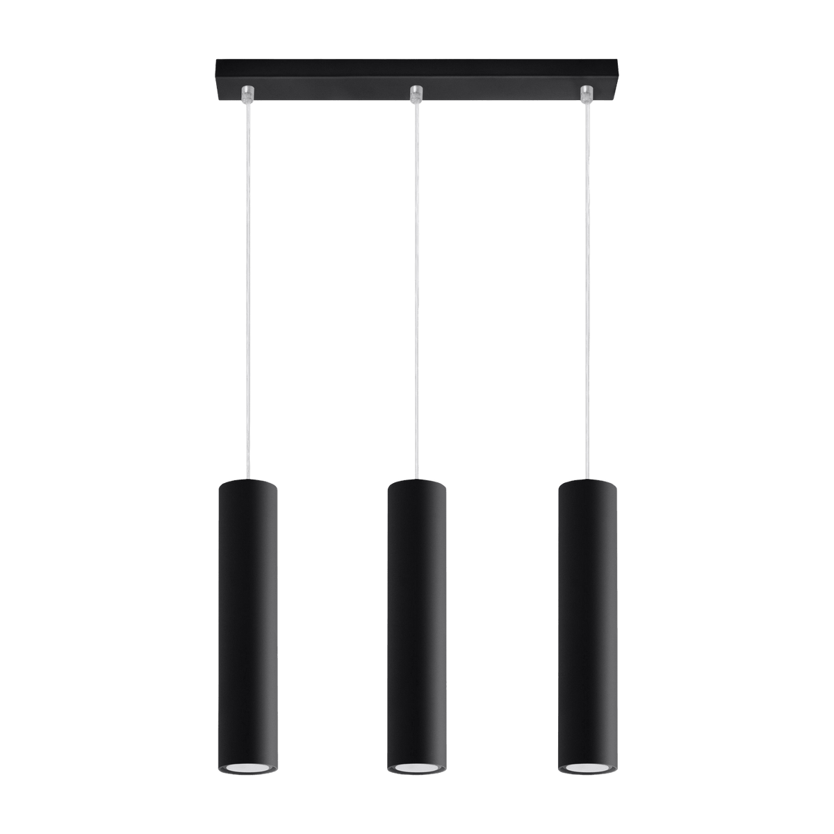 Suspension en acier noir Lagos 3 - Sollux - The Cool Republic