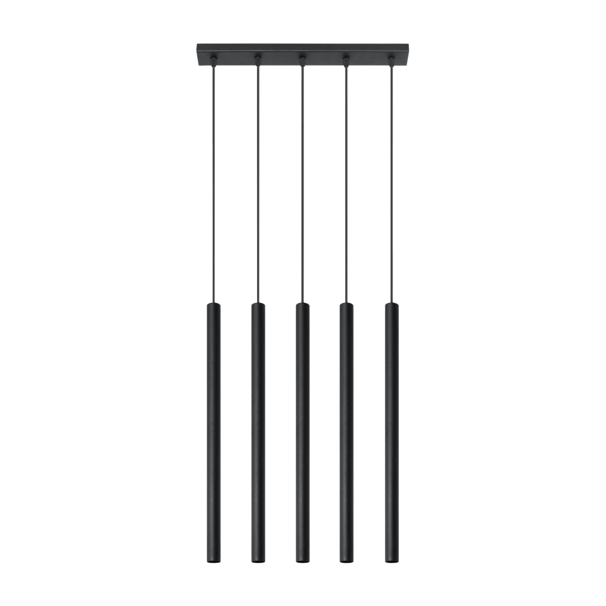 Suspension en acier noir Pastelo 5 - Sollux - The Cool Republic