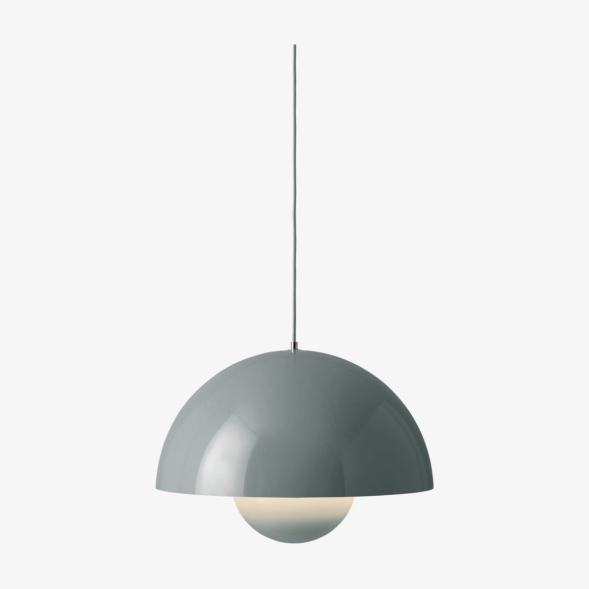 Suspension en acier peint bleu pierre 50cm Flowerpot VP2 - &tradition — vue 3