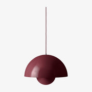 Suspension en acier peint prune 50cm Flowerpot VP2 - &tradition